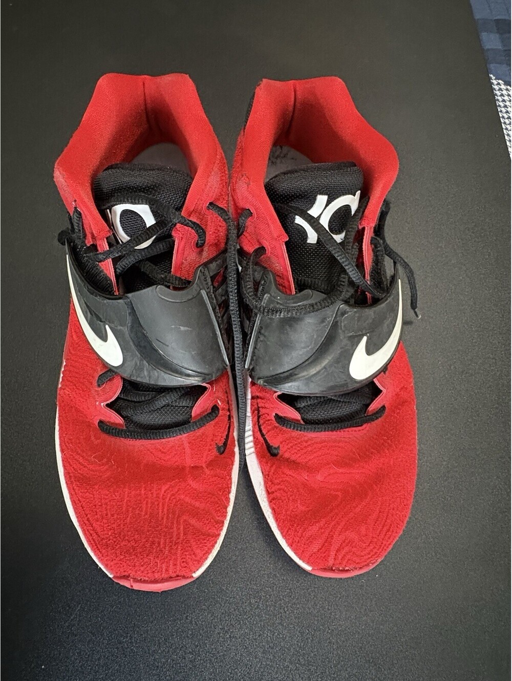 Nike KD 14 TB University Red Black White DA7850-600 Kevin Durant Men's Size 9.5